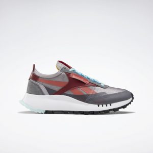Reebok Classic Leather Legacy Shark Collegiate Burgundy (W) Shark/Collegiate Burgundy-Black (Other Brands Reebok)