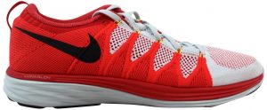 Nike Flyknit Lunar2 Pure Platinum/Black-Bright Crimson-University Red (620465-006)