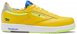 Reebok Club C Minions (GS) Primal Yellow/Humble Blue-Silver Metallic (Other Brands Reebok)