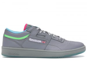 Reebok Club Workout Grey Grey/Neon Green-Neon Blue-Neon Pink (Other Brands Reebok)