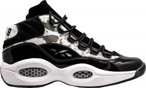 Reebok Question Mid Bait Snake 2.0 Black/White (Other Brands Reebok)