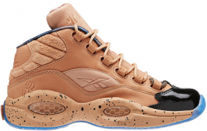 Reebok Question Mid Melody Ehsani (W) British Tan/Blue Ice (Other Brands Reebok)