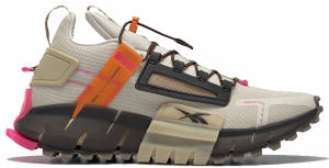 Reebok Zig Kinetica Edge Alabaster Orange Pink Alabaster/High Vis Orange-Proud Pink (FV3835)