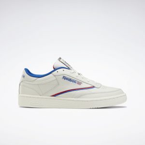 Reebok Club C 85 Schoenen Chalk / Vector Blue / Vector Red
