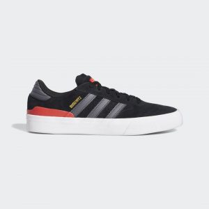 adidas Busenitz Vulc II Core Black / Dgh Solid Grey / Vivid Red (FY0448)