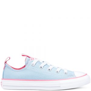 Converse Converse Color Chuck Taylor All Star Low Top Sea Salt Blue/bold Pink/white (670405C)