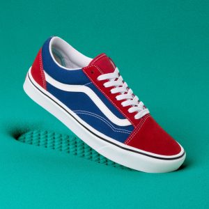 Vans Old Skool ComfyCush ‘Chili Pepper True Blue’ Chili Pepper/True Blue (VN0A3WMAVX1)