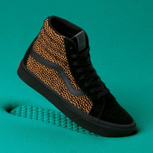 VANS Tiny Cheetah Comfycush Sk8-hi Reissue Schoenen  (Zwart)