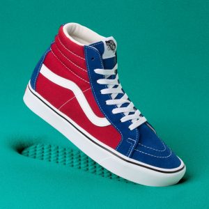 Vans Sk8-Hi ComfyCush ‘Chili Pepper True Blue’ Chili Pepper/True Blue (VN0A3WMCVX5)