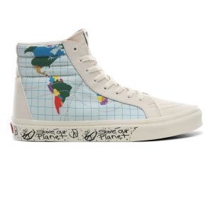 Vans Save Our Planet x Sk8-Hi Reissue ‘White Multi’ Classic White/Multi-Color (VN0A4BV8T2V)