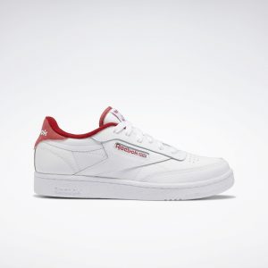 Reebok Club C 85 Schoenen White / Mars Red / White