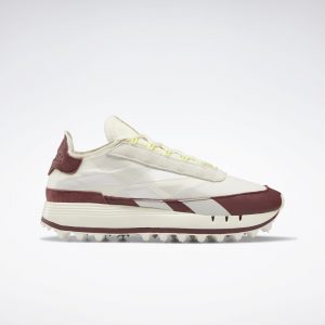 Reebok Legacy 83 Schoenen Classic White / Rich Red / Morning Fog