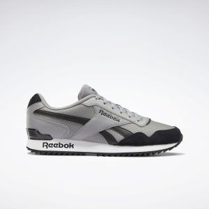 Reebok Royal Glide Ripple Clip Pure Grey 5 / Black / White