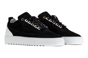 Mason Garments (NL) Firenze Suede Black (SS21-16C)