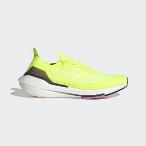 Adidas UltraBoost 21 ‘Solar Yellow’ Solar Yellow/Cloud White/Screaming Pink (FY0373)