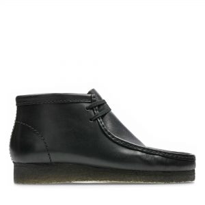 Clarks Originals Wallabee Boot Black Leather (26155512)