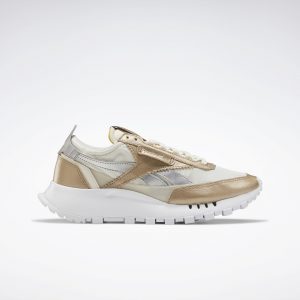 Reebok Classic Leather Legacy Schoenen Champagne / Chalk / Silver Metallic