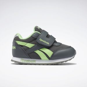 Reebok Royal Classic Jogger 2 Schoenen Essential Grey / Semi Neon Mint / Silver Metallic