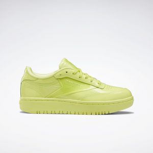 Reebok Cardi Coated Club C Double High Vis Green / High Vis Green / High Vis Green