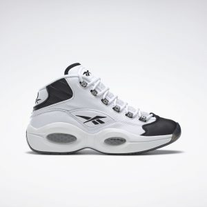 Reebok Question Mid Schoenen Black / Cloud White / Cloud White