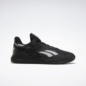 Reebok  Nano X Schoenen Black / Silver Metallic / Cold Grey 6