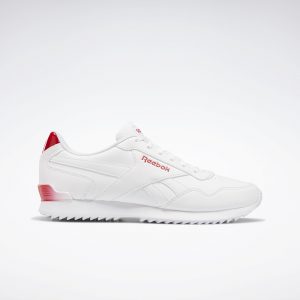 Reebok Royal Glide Ripple Clip Schoenen White / White / Vector Red