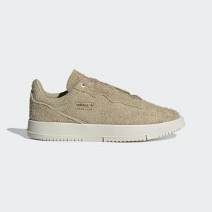 adidas Supercourt Premium Savanna / Gold Metallic / Chalk White (FX5728)