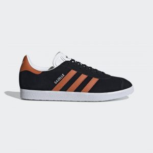 adidas Gazelle Core Black / Fox Orange / Cloud White (FX5485)