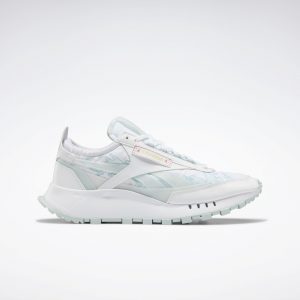 Reebok Hot Ones Classic Leather Legacy Schoenen White / Chalk Blue / Neon Cherry