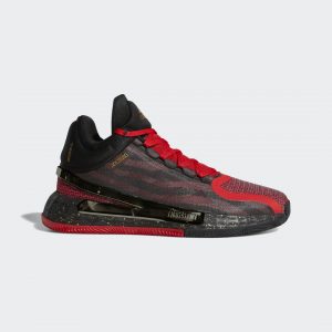Adidas D Rose 11 ‘Chinese New Year’ Core Black/Scarlet/Gold Metallic (FY3444)