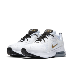 Nike Air Max 200 White Metallic Gold (AQ2568-102)