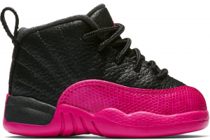 Jordan 12 Retro Black Deadly Pink (TD) (819666-026)