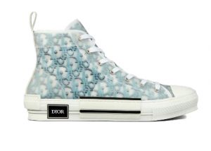 Dior B23 High Top Blue Oblique Pixel (3SH118YTG H165)