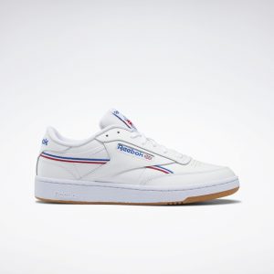Reebok Club C 85 Schoenen White / Vector Blue / Vector Red