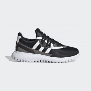 Adidas Flex J ‘Black White’ Core Black/Cloud White/Grey Four (FX5319)