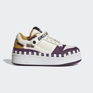 adidas Triple Platforum Lo Girls Are Awesome Chalk White / Chalk White / Purple Beauty (GY2618)