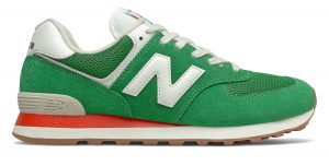 New Balance ML574 HE2 Varsity Green / Velocity Red (ML574HE2)