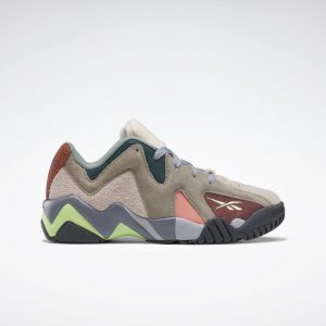 Reebok Kamikaze II Low Schoenen Neon Mint / Boulder Grey / True Grey 7