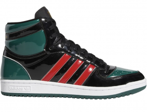 adidas Top Ten Black Green Red Patent (FX7874)