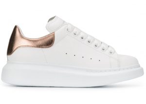 Alexander McQueen Oversized White Rose Gold (W) (553770WHFBU9053)