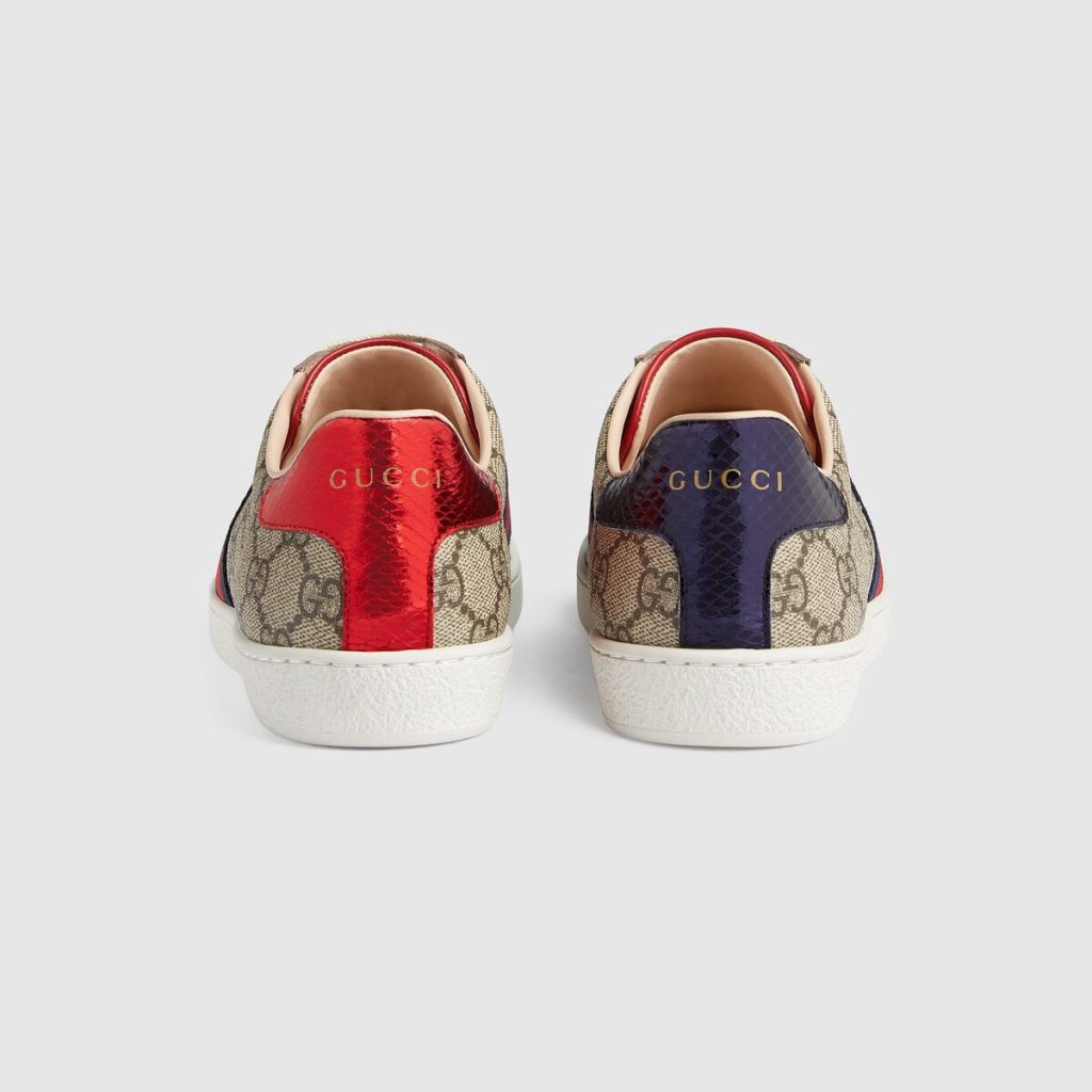 Gucci Ace GG Supreme Navy (W) (499410 K2LH0 9768/499410 96G50 9768) (5)