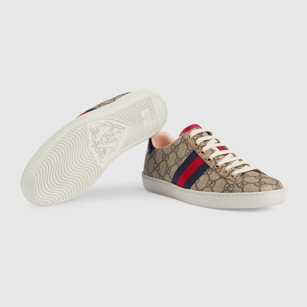 Gucci Ace GG Supreme Navy (W) (499410 K2LH0 9768/499410 96G50 9768) (6)