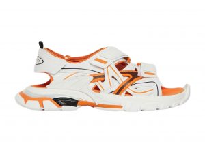 Balenciaga Track Sandal Orange White (W) (617543W2FH19059)
