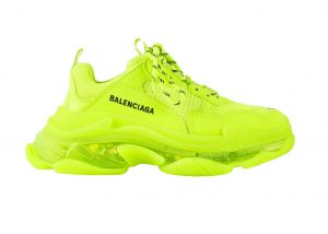 Balenciaga Triple S Clear Sole Yellow (W) (544351W2FF17320)
