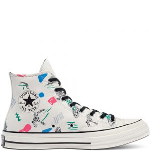 Converse Archive Skate Chuck 70 High Top Egret/court Green (170923C)