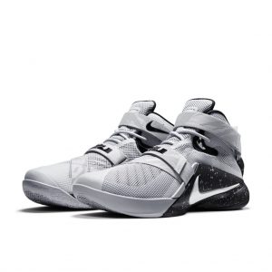 LeBron Soldier 9 Wolf Grey/Black-White (749490-010)