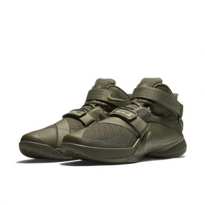 LeBron Soldier 9 “Army Green” Medium Olive/Neutral Olive-Medium Olive (749490-223)