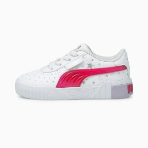 Puma Cali Unicorn babysneakers Wit/Roze (368830-02)