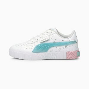 Puma Cali Unicorn kinderen Roze/Wit (368829-01)