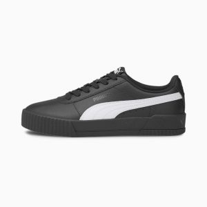 Puma Carina leren Wit/Zwart (370325-32)